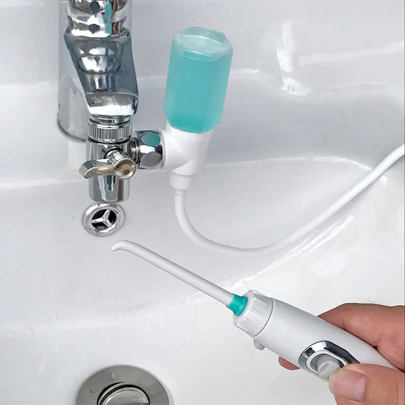 HOMEFISH NewTooth Flushing Machine Household Toothwasher Faucet Tooth Flushing Tooth Cleaner Tooth Washing Machine