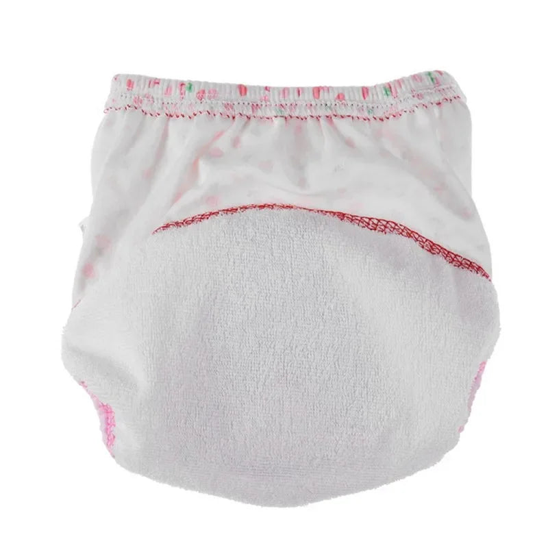 6pcs/Lot Baby Girls Waterproof Learning Pants Toilet Training Be Reused 10-14kg