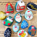 12/18/24Pcs/Set Acrylic Graffiti Pens for Fabric, Canvas, Rock, Glass, Wood, Medium Tip, Ideal Art Supplies for Adults and Kids