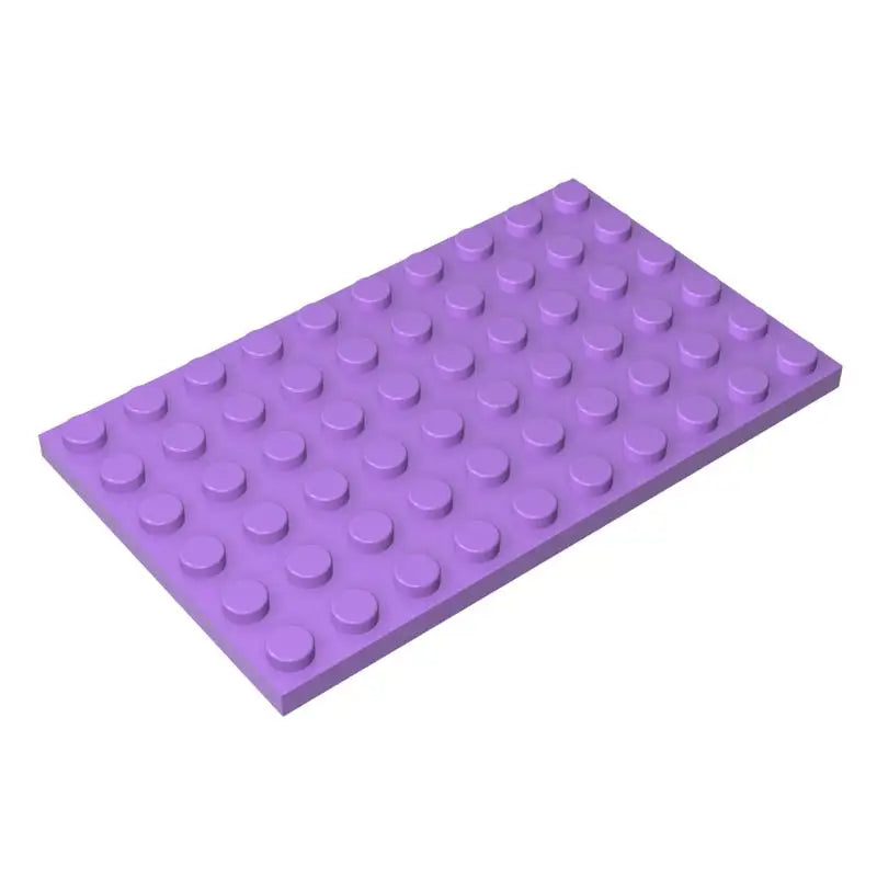Gobricks 10PCS MOC  Plate 6 x 10 Compatible 3033 Assembles Particles Building Blocks Parts DIY block bricks Tech Parts Toys