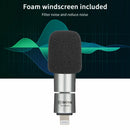 BOYA BY-P4 Condenser Wireless Microphone Plug and Play Mic For iphone Type-c Smartphone Camera Youtube Live Streaming Blogger