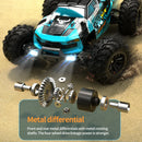 Brand New Remote Control All-Terrain Off-Road Vehicle: Brushless Motor, 4WD, 80KM/H Speed, Equipped with LED Headlights.
