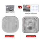 Silicone Sink Strainer, Shower Drain Plug Hair Catcher, Bathtub Kitchen Sink Filter Screen Bathroom Accessories