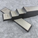 Widened diamond sharpening stone compatible with fixed-angle sharpener for kitchen knives and outdoor tools, portable sharpening