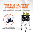The Rally Caddy | Foldable Tennis Ball Cart 150/180 Capacity