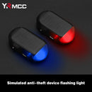 Car Fake Security Light Solar Powered Alarm LED Lamp Simulated Dummy Alarm Anti-Theft Caution Lamp Strobe Signal Security Light