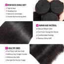 Tissage Straight Human Hair 100% Human Hair For Women Bundles 30 32 inch Virgin Hair Brazilian Remy Weave Human Hair Extensions