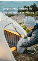 Naturehike Camping R6.5 Inflatable Mattress Air Mat Thick Sleeping Pad Ultralight Portable Outdoor Travel Hiking Damp Proof Mat