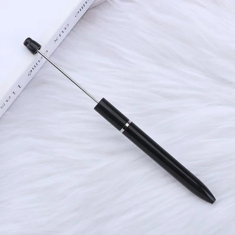 Creative DIY Plastic Ball-Point Pen Ball-Point Pen Hand-Beaded Character Ball-Point Pen