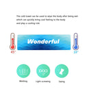Quick Drying Towel Breathe Cold-feeling Towel Sweat-absorbent Towel For Sports Fitness Running Gym Yoga Soft Microfiber Towel