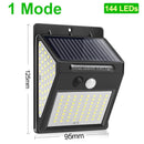 Goodland 228 144 LED Solar Light Outdoor Solar Lamp With Motion Sensor Solar Powered Sunlight Spotlights For Garden Decoration