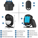 CPVAN Wireless 433Mhz Infrared detector Motion Sensor Alarm with Remote Control Home Security burglar Motion Detector 125dB