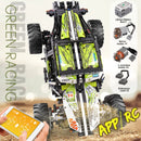 MOULD KING 18002 Technical Car Toys The MOC-19517 APP&RC Motorized 4WD RC Buggy Model Building Block Brick Kids Christmas Gift
