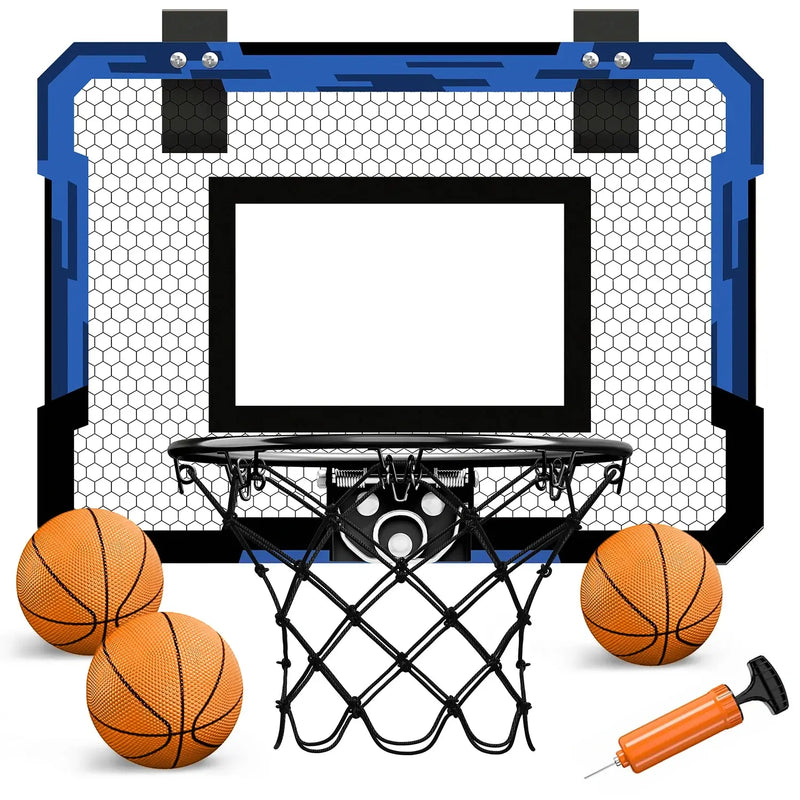 Kids Sports Toys Wall Type Foldable Basketball Hoop Outdoor Indoor Ball Games Basketball Hoop Toy For Adults-Kids Gift Boys Girl
