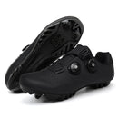 Professional Mountain Bike Cycling Shoes MTB Flat Cleat SPD Shoes Outdoor Self-Locking Big Size 47 Racing Bicycle Sneakers Men