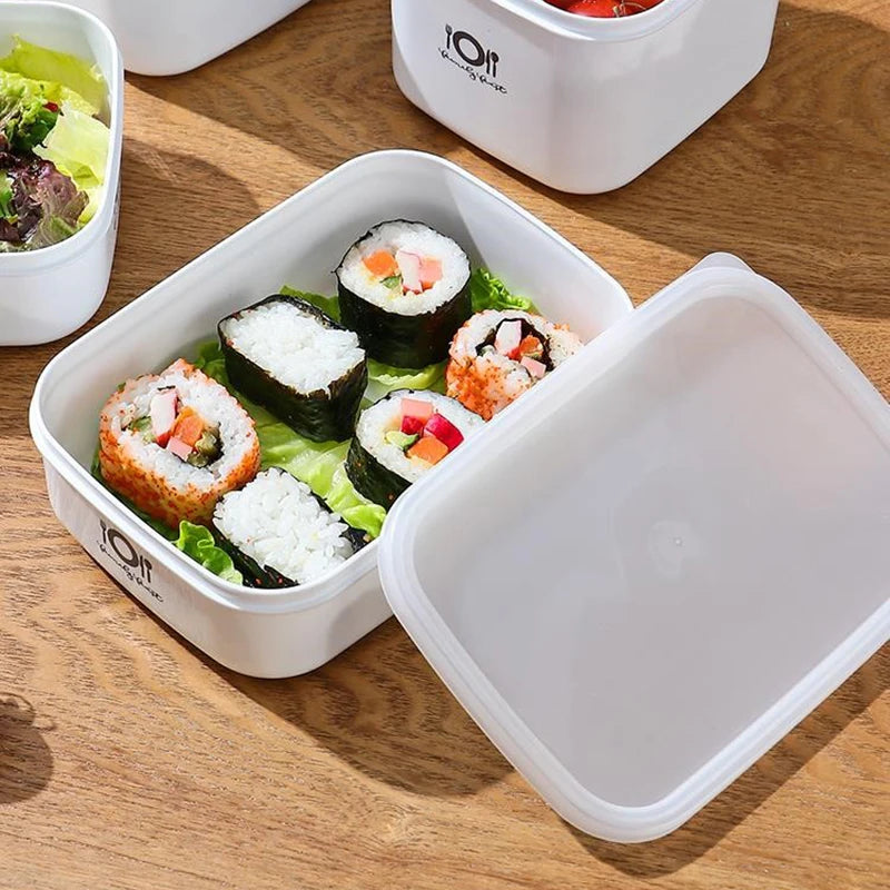 Food Containers With Lids Meal Prep Container Airtight Food Storage Lunch Box Refrigerator Fresh-Keeping Box for Kitchen & Home