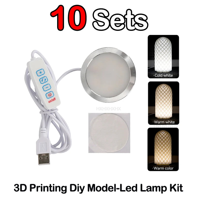 3D Printer Hardware Bambulab Light Kit Led Light Parts Model 3d Printing Parts For Bambu Lab X1C/X1E/X1/P1P/P1S Led Lamp Kit 001