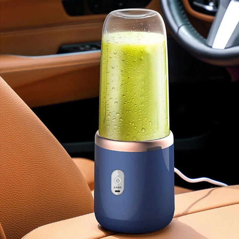 Portable Blender USB Rechargeable 400ML Fruit Shakes Juicer Mixer 40W Automatic Small Electric Juicer Wireless Smoothie Blender