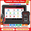 LAUNCH X431 PRO V5.0 Car Diagnostic Tools DBScar VII VCI CAN FD DOIP Auto OBD OBD2 Scanner 38+ Reset ECU Coding Bidirectional