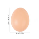 10/20PCS Plastic Fake Egg Easter Hens Hatch Nest Eggs DIY Painting Craft Kids Educational Toy Gift 2024 Spring Home Decoration