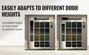 The Threshold | Adjustable Sliding Glass Pet Door with Tempered Aluminum Frame