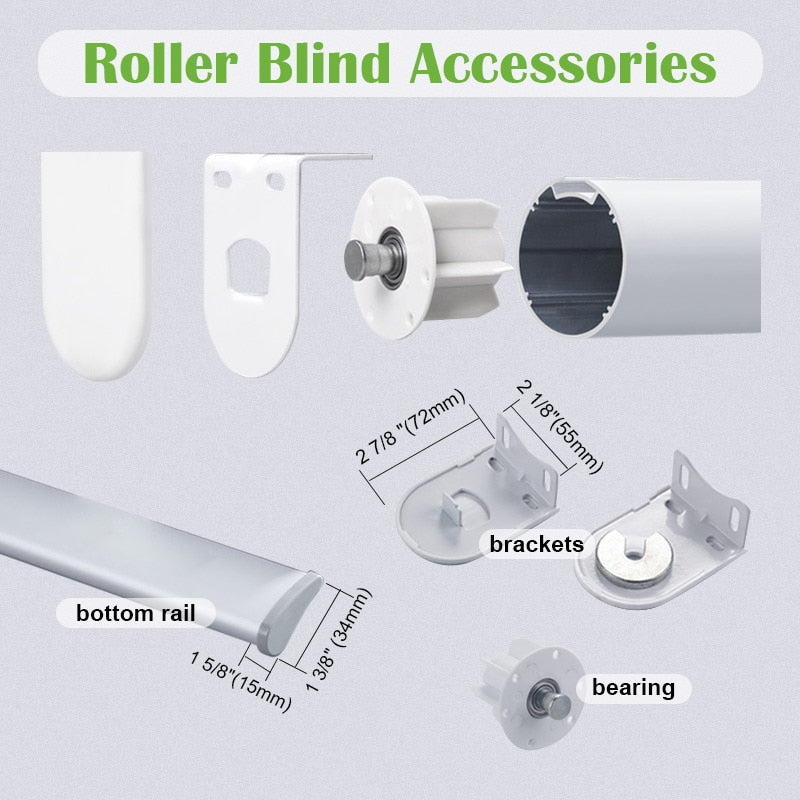 Rechargeable Pattern Cordless Motorized Roller Blinds High Grade Hemp Fabric Remote Control Shades Customized Size