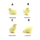 Simulation Küken Deko Plüsch Huhn Modell Figur Niedliches Ornament Realistisches Fell Tierpuppe Huhn Ostergeschenk Kinder