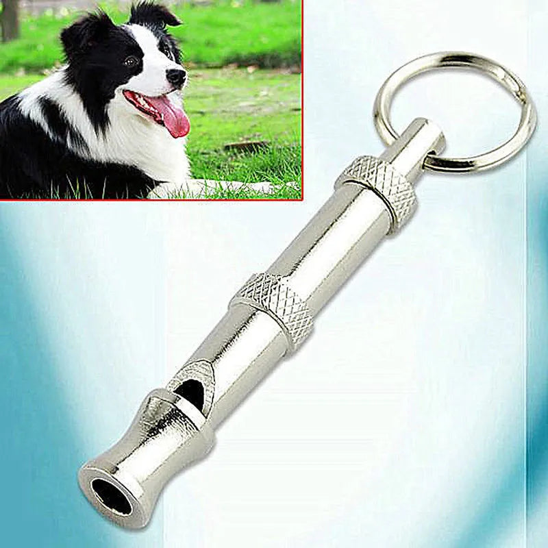 Dog Whistle To Stop Barking Device Dog Copper Silent Ultrasonic Training Flute Stop Barking for Pet Supplies Sound Trainer Tool