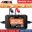 2025 New ANCEL BM300 Pro Battery Monitor 24V Battery Tester 12V SOH SOC Battery Health Analyzer Battery Tools