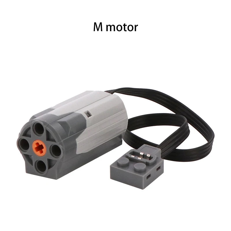 MOC M XL L Motor Servo Power Functions Motor High-Tech Parts Multi Tool PF 8293 8883 Model Building Blocks Compatible With LEGO