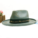 wool cowboy hats men hat felt male fedora with knot  felt hat for summer jazz disco hat for men black fedora hat  wool  hat