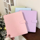 MINKYS Macaroon Sparkling PU A5 Kpop Fotokarten Sammelalbum 3 Zoll Fotokarten Aufbewahrungsalbum Korea Kawaii Schreibwaren