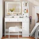 The Luminary | Hollywood-Style Vanity Desk with Integrated LED Mirror
