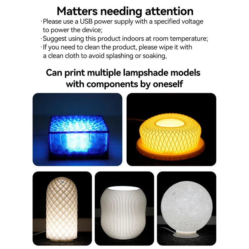 3D Printer Hardware Bambulab Light Kit Led Light Parts Model 3d Printing Parts For Bambu Lab X1C/X1E/X1/P1P/P1S Led Lamp Kit 001