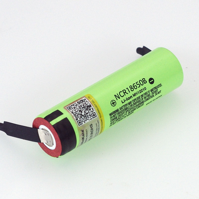 Liitokala New Original 18650 NCR18650B Rechargeable Li-ion battery 3.7V 3400mAh batteries DIY Nickel