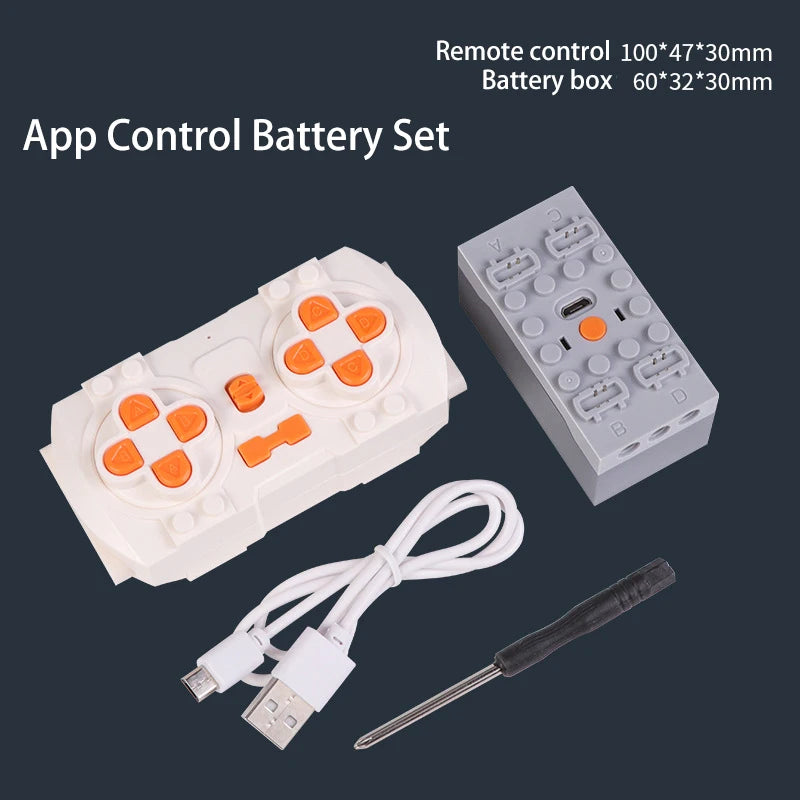 MOC M XL L Motor Servo Power Functions Motor High-Tech Parts Multi Tool PF 8293 8883 Model Building Blocks Compatible With LEGO