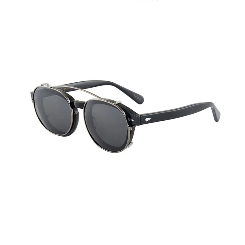 Johnny Depp Lemtosh Polarized Sunglasses Clip-on Men Woman Luxury Brand Vintage Goggles