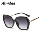 Fashion Large Frame Square Sunglasses Women Trendy Style Sun Glasses For Lady Shades Gradient Oculos UV400 Streetwear Eyewear