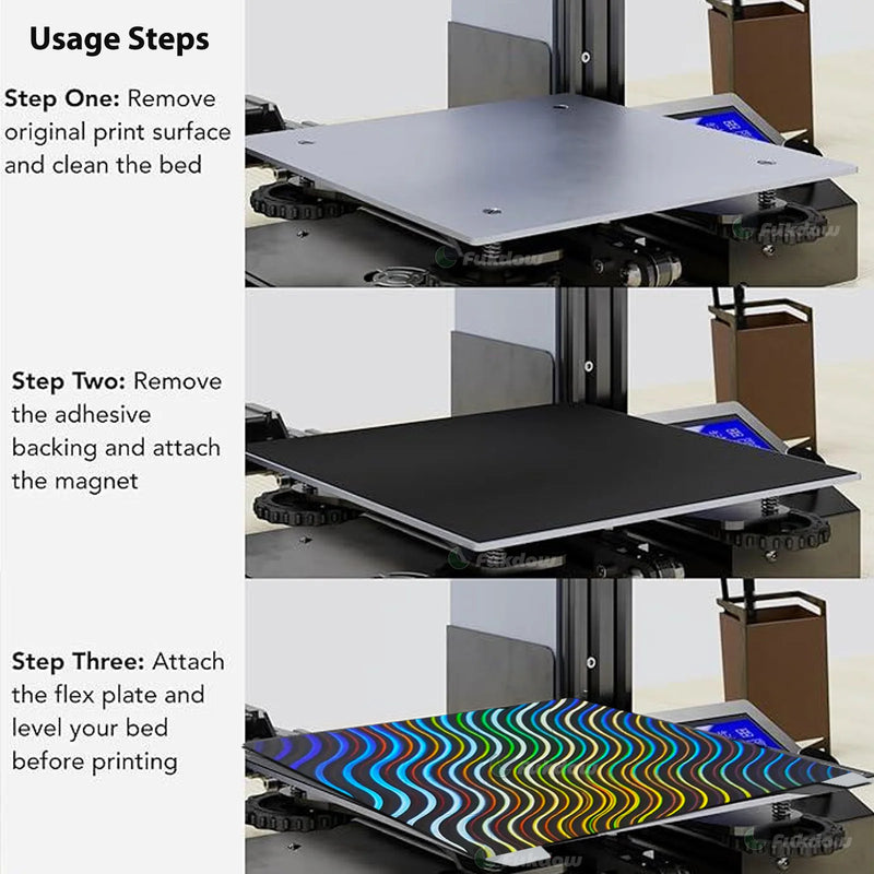 For Ender 3 v3 se/KE Build Plate PET PEO PEY H1H For Creality K1/ K1C PEI Honeycomb Build plate 235 x 235 build plate magnetic