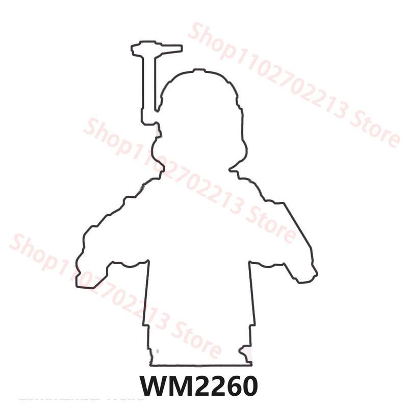 WM6127 WM6128 Building Blocks Soldier Action Figures Educational Mini Toys Christmas Gift For Children WM2258 WM2257 WM2256