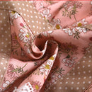 1pc Strap Canvas Floral Apron with Hood, Waterproof Oil-resistant Breathable Workwear WaistApron