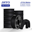 JAYO 3D Printer Filament PLA Series 1.75MM 5Rolls/10Rolls High Strength 100% No Bubble Neatly Wound for FDM DIY Gift Material