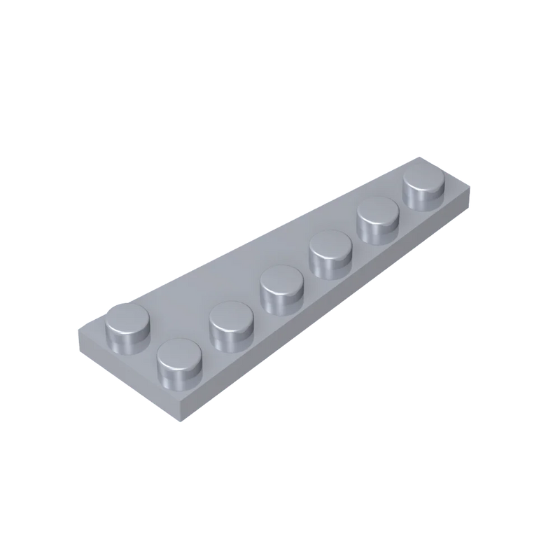 Gobricks 10PCS Bricks Wedge Plate Left Part 6 x 2 Compatible 78443 Freely Creative Building Block DIY Educational Toy Adult Kids