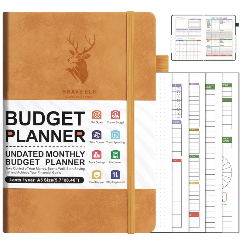 Budget Planner Expense Tracker Notebook. Finance Logbook,Accounts Book, Monthly Budgeting Organizer, weekly planner,Bill Tracker