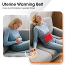 Cordless Hot Waist Belt Massager Lower Back Support Lumbar Protector Back Heated Vibration Massage Waist Brace Relief Pressure