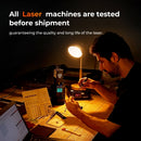 ACMER S2 4/7/12/20W Laser Engraving Cutting Machine High Precision Portable Machine Tool For Birthday Holiday Couple Gifts