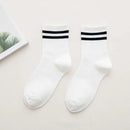 Thickness Funny Novelty Cute Cotton Loose Striped Men Long Socks Fashion Street Couple High-quality Youth Sock