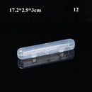 8Styles Plastic Storage Box Small Square Clear Black Box For Jewelry Diamond Embroidery Craft Bead Pill Home Storage Supply