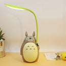 Creative Cartoon Totoro Charging Night Indoor Light  Animal LED UBS Table Lamp Children&