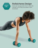 SONGMICS dumbbells set 2x3 kg dumbbell set short dumbbells hexagon neoprene coating